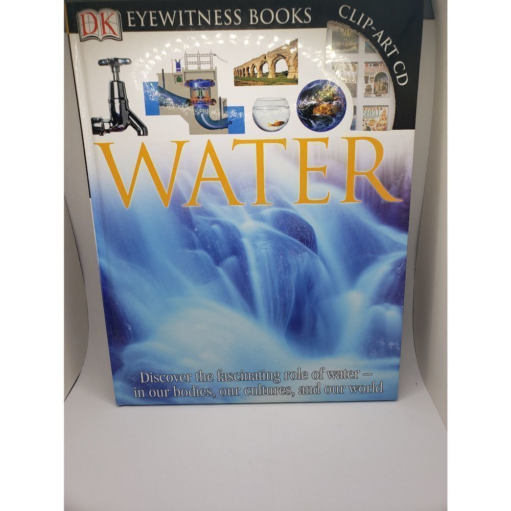 Eyewitness water book hard cover learning educational book